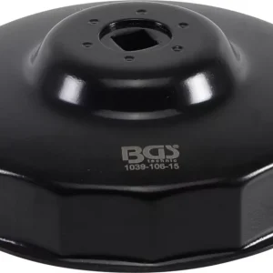 BGS technic Olajszűrő leszedő kupak 106 mm x 15 lap (BGS 1039-106-15) Ne maradj le