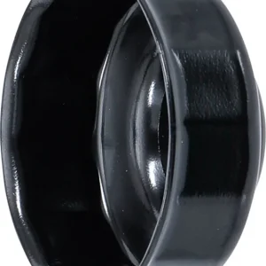 Árcsökkenés BGS technic Olajszűrő leszedő kupak, fekete véggel, 65 mm x P14 (BGS 1047)
