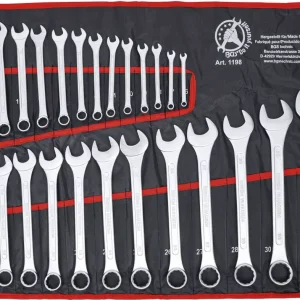 Azonnal elérhető BGS DIY 25 részes csillag-villás kulcs készlet, 6-32 mm (BGS 1198)
