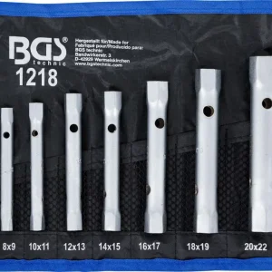 Exkluzív ajánlat BGS technic 8 részes csőkulcs készlet 6x7mm-20x22mm (BGS 1218)
