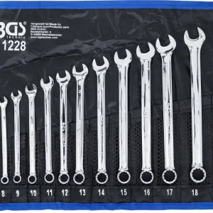 BGS technic 14 részes csillag-villás kulcs készlet, extra hosszú, 6-19mm (BGS 1228) Népszerű