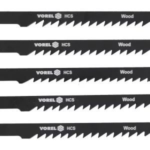 Akciós ár Vorel dekopír fűrészlap 5 részes 100 mm U szárral 6 tpi feketített