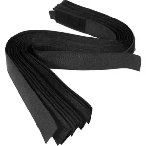 Végkiárusítás Vorel tépőzár szalag fekete 450 mm 10 db