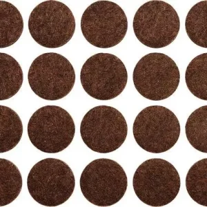 Vorel öntapadós csúszásgátló alátét barna filc 20 mm 20 db Végkiárusítás