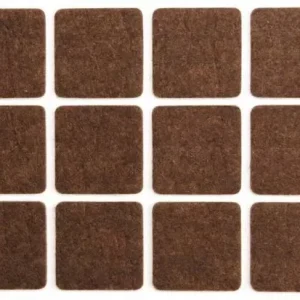 Vorel öntapadós csúszásgátló alátét barna filc 28x28 mm 12 db Árcsökkenés
