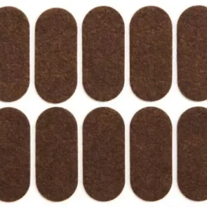 Ingyenes szállítás Vorel öntapadós csúszásgátló alátét barna filc 20x45 mm 10 db