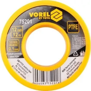Bestseller Vorel teflon szalag PTFE 12 mm x 12 m x 0,1 mm