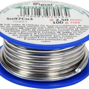 Forrasztóón 2,5 mm 100 g Prémium