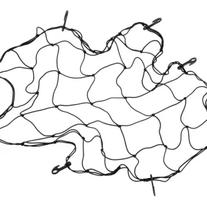 Vorel csomagrögzítő háló 90x90 cm Olcsó