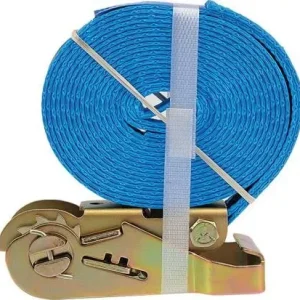 Azonnali szállítás Rögzítő heveder spaniferrel, kampóval 4 m x 25 mm 1 t