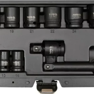 Yato gépi dugókulcs készlet 11 részes 1/2" 10-27 mm CrMo Különleges ajánlat