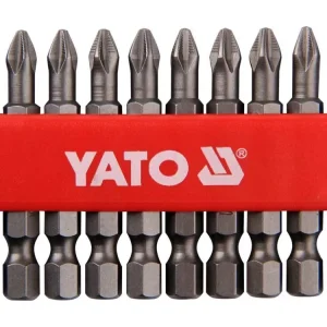 Yato bithegy készlet 10 részes PH2 x 50 mm tartóban Kedvezmény