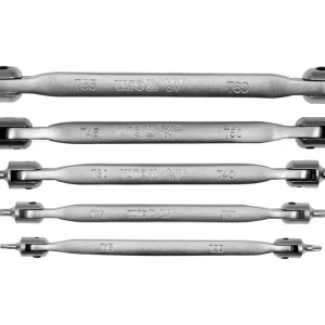 Yato torx csuklós csavarkulcs készlet 5 részes T15-T60 CrV Korlátozott ajánlat