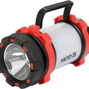 Yato akkus LED kemping lámpa 6 üzemmód 380 / 200 lumen (akku + töltő) Expressz kézbesítés