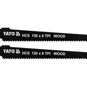 Yato szablyafűrészlap fához 150/1,0 mm 8 TPI HCS (2 db/cs) Korlátozott ajánlat