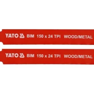 Akció Yato szablyafűrészlap 150 mm/24TPI bimetál (2 db/csomag)