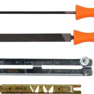 YATO Kézi láncélező készlet 4 részes 0,325"/4,8 mm Legnépszerűbb