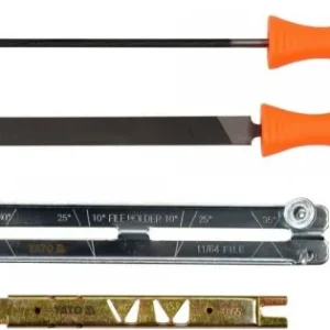 Árengedmény YATO Kézi láncélező készlet 4 részes 3/8"/0,325"/4,5 mm