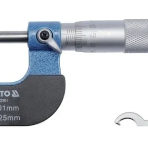 YATO mechanikus mikrométer 25-50 mm +/-0,01 mm Azonnal elérhető