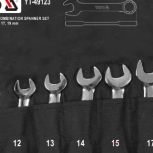 YATO Racsnis csillag-villáskulcs készlet 8 részes rövid 10-19 mm Azonnali szállítás