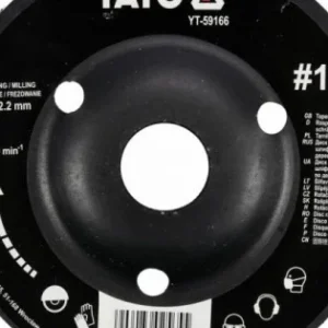 YATO Ráspolykorong durva #1 115 x 22,2 mm Legjobb ár