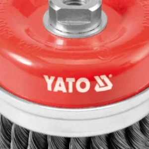 YATO Sodrott fazékkefe M14 100 mm Gyors kiszállítás
