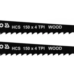 YATO Szablyafűrészlap fához 150/1,2 mm 4 TPI HCS (2 db/cs) Korlátozott ajánlat
