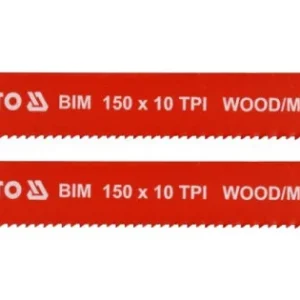 YATO Szbalyafűrészlap 150 mm/10TPI bimetál (2 db/csomag) Alacsony ár