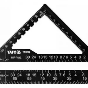 Szuper akció YATO Talpas derékszög vonalzó 180 mm