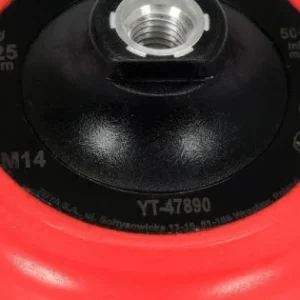 YATO Tépőzáras gumitányér 125 mm M14 polírozókoronghoz Végkiárusítás