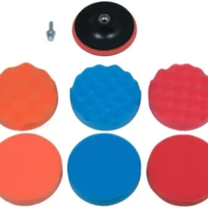 YATO Tépőzáras polírozókorong készlet 12 részes 125 mm M14 Újdonság