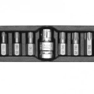 YATO Torx bit készlet 7 részes 1/2" T25-T50 Biztonságos vásárlás