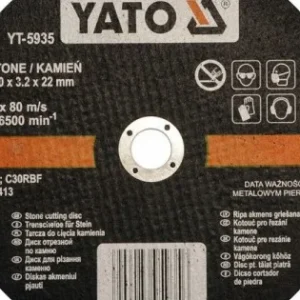 Árcsökkenés YATO Vágókorong kőre 230 x 3,2 x 22 mm