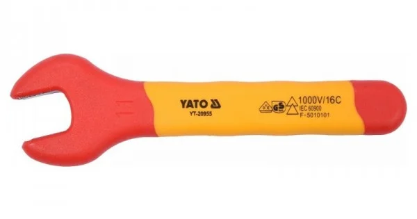 Expressz kézbesítés YATO Villáskulcs 11 mm / 110 mm 1000 V-ig szigetelt CrV