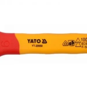 YATO Villáskulcs 6 mm / 90 mm 1000 V-ig szigetelt CrV Szezonális akció