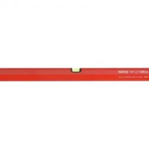 Újdonság YATO Vízmérték mágneses 2 libella 1 fogantyú 1200 mm