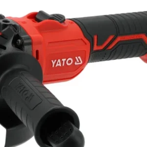YATO Akkumulátoros sarokcsiszoló szénkefementes 125 mm 18 V ( akku és töltő nélkül ) Végkiárusítás