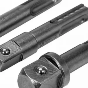 YATO Dugókulcs adapter készlet 3 részes SDS Plus->1/2", 1/4", 3/8" négyszög Olcsó