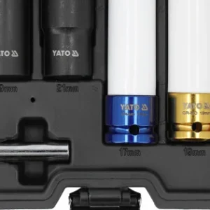 YATO Gépi dugókulcs készlet 7 részes 1/2" Crmo Expressz szállítás