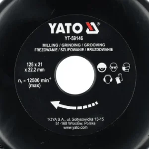YATO Ráspoly tárcsa 125 x 22,2 mm Árengedmény