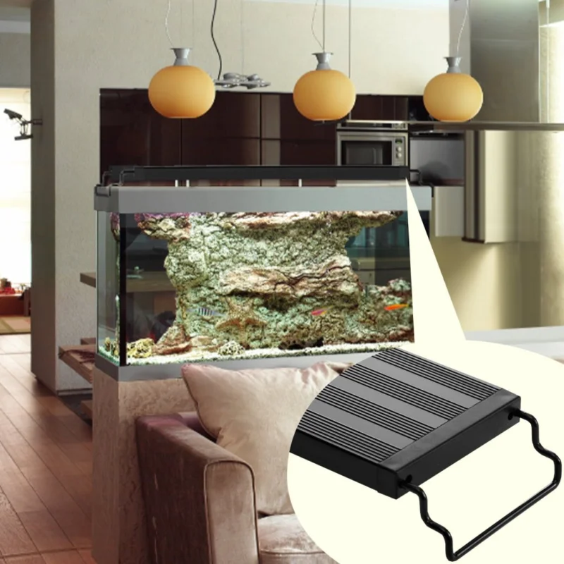 10 W-os LED teljes spektrumú akváriumvilágítás 30-45 cm átmérőjű akváriumokhoz Népszerű