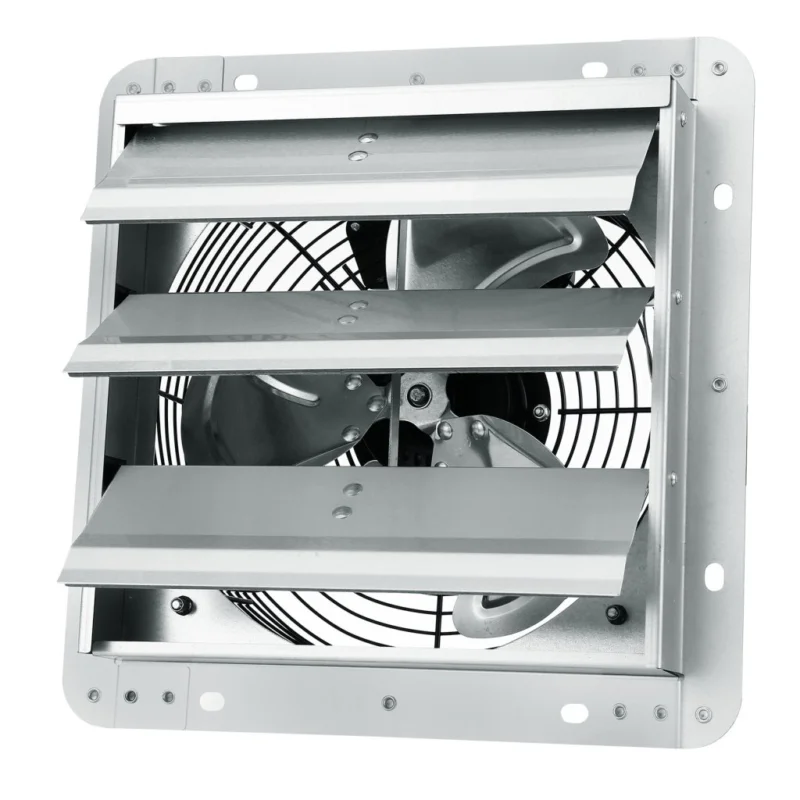 254 mm-es fali elszívó ventilátor, CFM kefe nélküli motor Szuper akció