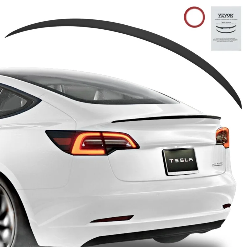 Tesla Model Y kompatibilis spoiler matt fekete Árcsökkenés