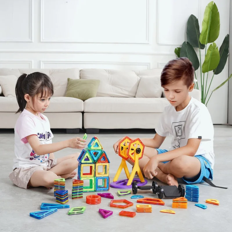 123 darabos 3D mágneses építőkészlet Legkelendőbb