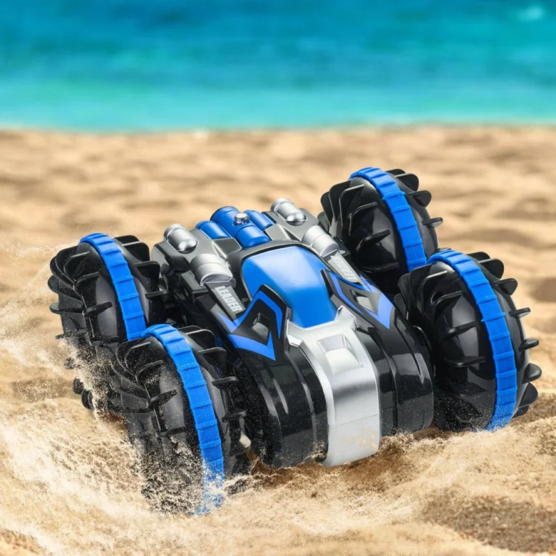 2,4 GHz-es 4WD kétéltű távirányítós autó-csónak Bestseller