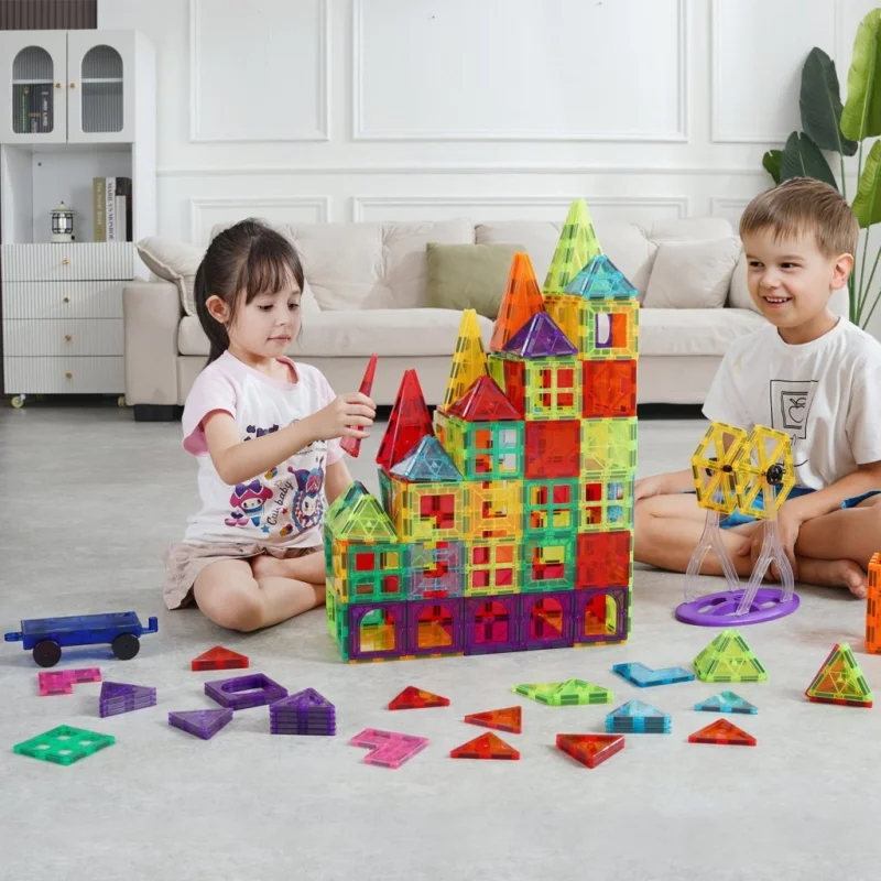 180 darabos 3D mágneses építőkészlet Korlátozott ajánlat