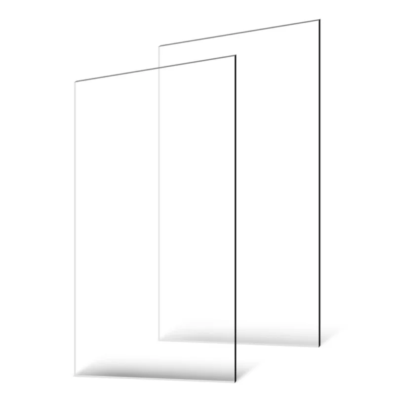 2 db 24 x 48 hüvelykes akril plexi lap, 1/8 hüvelyk vastag műanyag lapok Csak ma