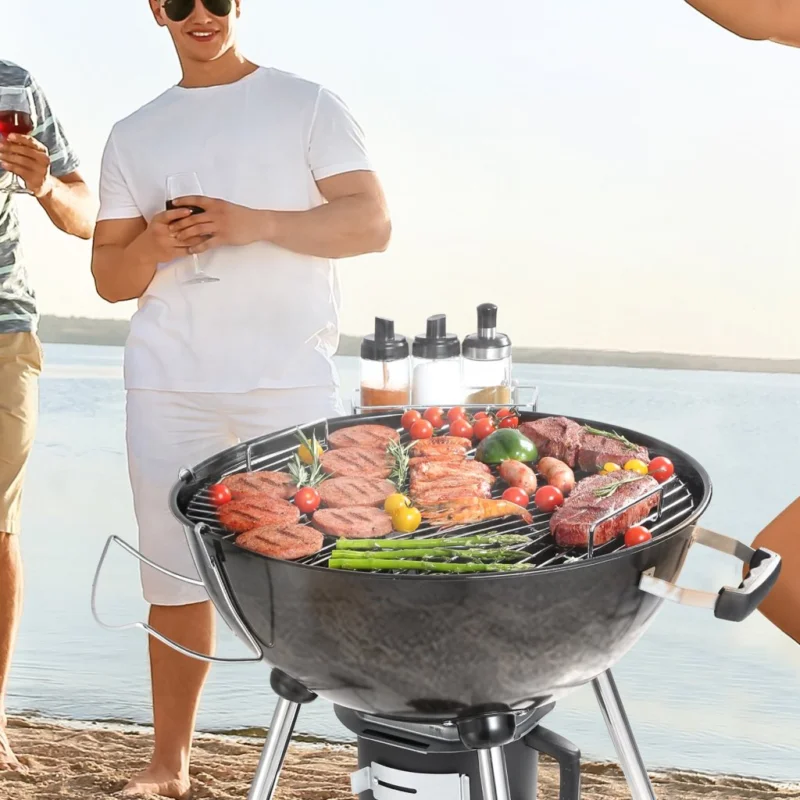 21 hüvelykes főzőrács a 21 hüvelykes Kettle Grillhez, cserélhető faszénrácsok Kedvezmény