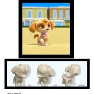 Biztonságos fizetés Skye - 3D karakter