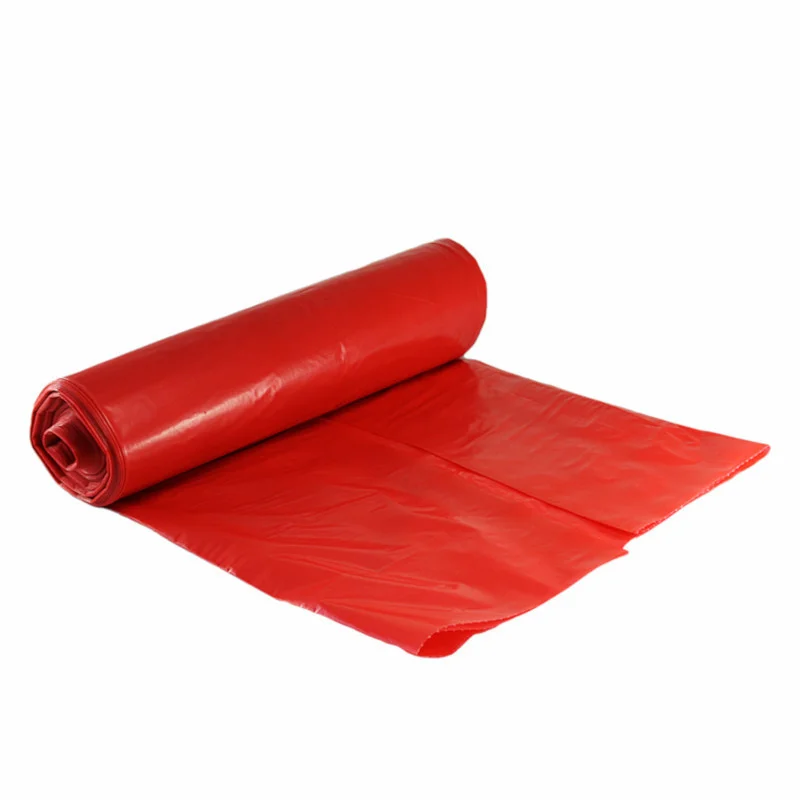 Zsák 70x110cm 60mic 20db, 120l, piros Expressz szállítás